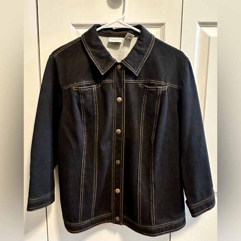 Chico’s Zenergy Jean Jacket